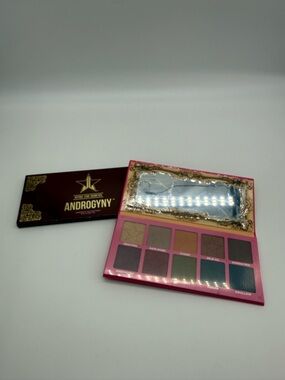 Jeffree Star Androgyny Eyeshadow Palette — Pink Case with Neutral & Plum Shades